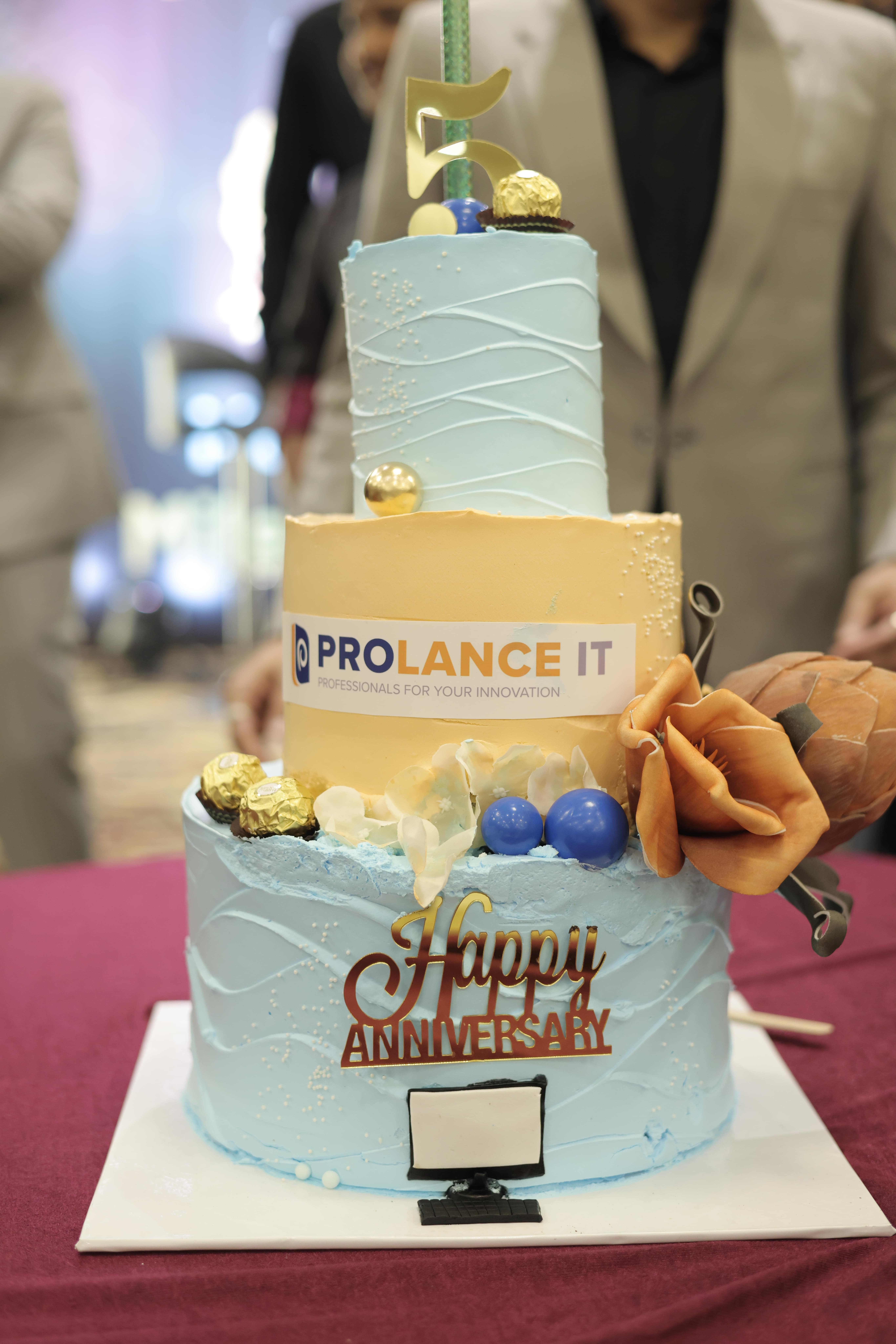 Anniversary celebration in ProLance IT