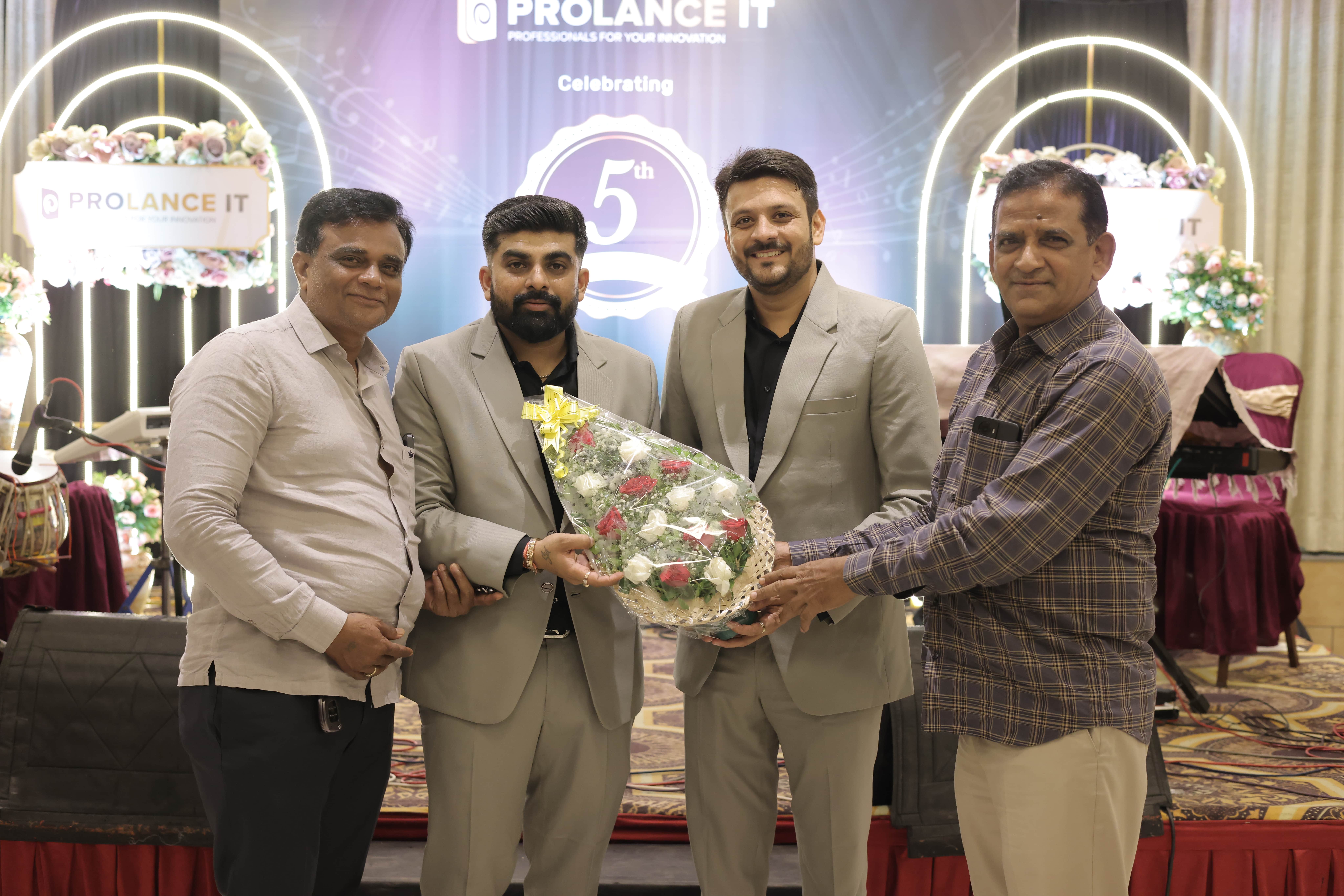 Anniversary celebration in ProLance IT
