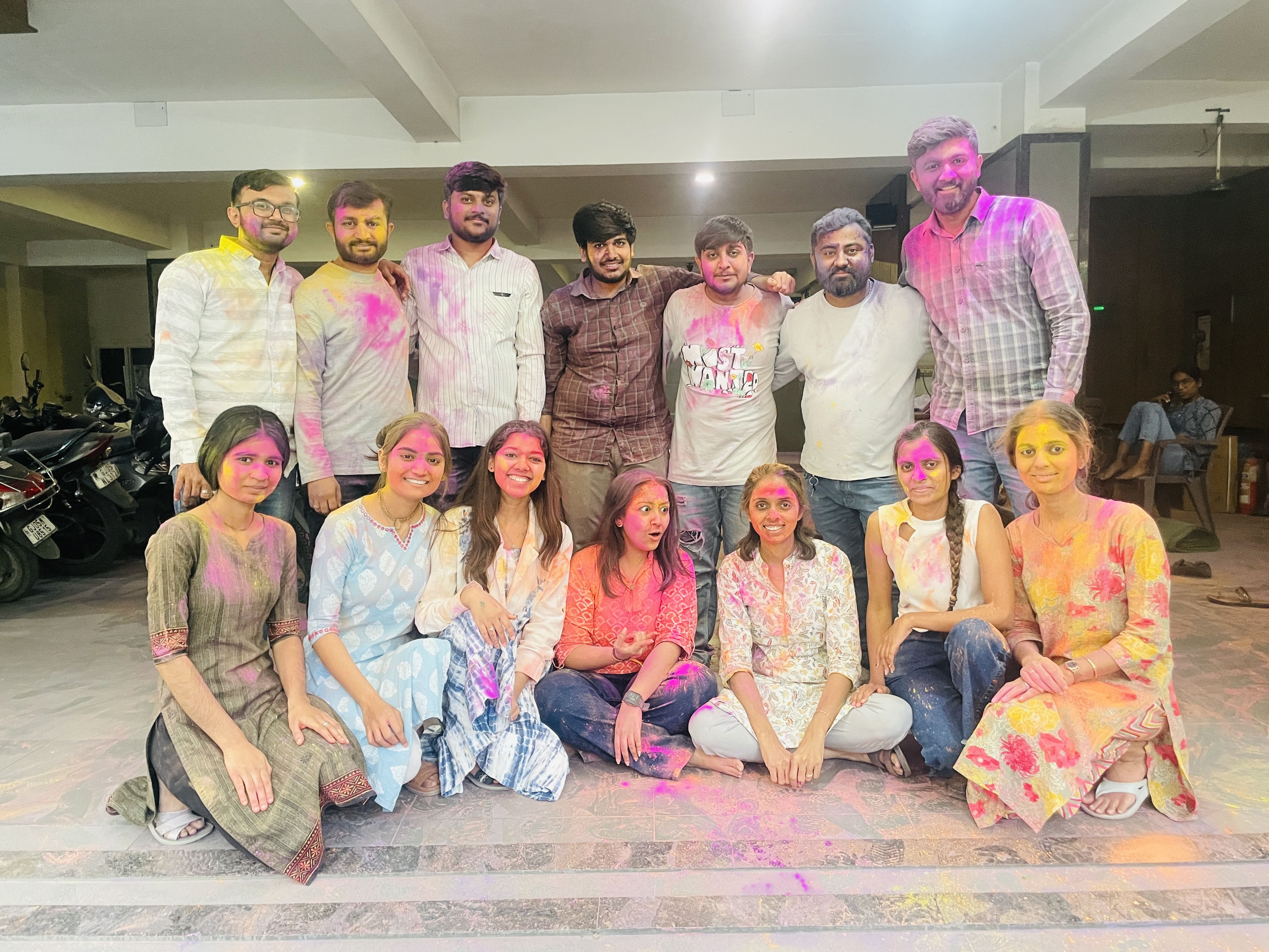 Holi celebration in ProLance IT